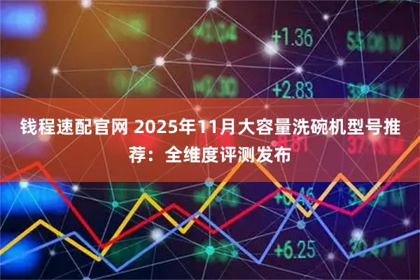 钱程速配官网 2025年11月大容量洗碗机型号推荐：全维度评测发布