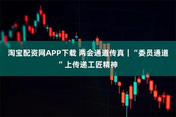 淘宝配资网APP下载 两会通道传真｜“委员通道”上传递工匠精神